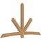 Ekena Millwork Alberta Timber Gable Bracket, Western Red Cedar, 108"W x 63"H x 3 1/2"D x 5 1/2"F, 14/12 Pitch GBW108X63X0406ALB00SWR - alternate 2